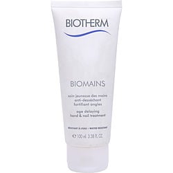 Biotherm by BIOTHERM - Biotherm Biomains Age Delaying Hand & Nail Treatment - Water Resistant