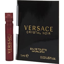 VERSACE CRYSTAL NOIR by Gianni Versace - EDT SPRAY VIAL ON CARD