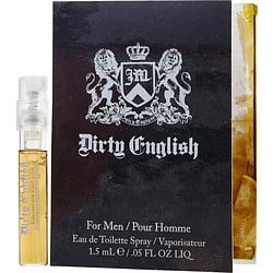 DIRTY ENGLISH by Juicy Couture - EDT SPRAY VIAL ON CARD