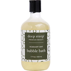 DEEP STEEP by Deep Steep - ROSEMARY-MINT ORGANIC BUBBLE BATH