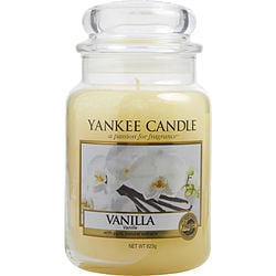 YANKEE CANDLE by Yankee Candle - VANILLA SCENTED LARGE JAR