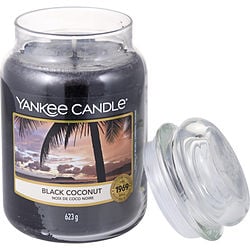 YANKEE CANDLE by Yankee Candle - BLACK COCONUT SCENTED LARGE JAR