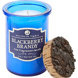 BLACKBERRY BRANDY SCENTED by Northern Lights - SPIRIT JAR CANDLE - 5 OZ. BURNS APPROX.