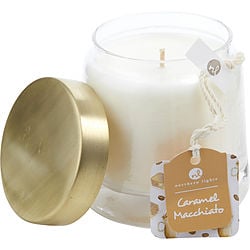 CARAMEL MACCHIATO by Northern Lights - SCENTED SOY GLASS CANDLE