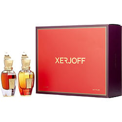 XERJOFF VARIETY by Xerjoff - SET -AMBER GOLD & ROSE GOLD AND BOTH ARE EAU DE PARFUM SPRAY