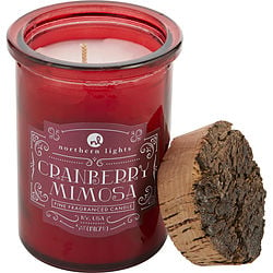 CRANBERRY MIMOSA SCENTED by Northern Lights - SPIRIT JAR CANDLE - 5 OZ. BURNS APPROX.