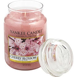 YANKEE CANDLE by Yankee Candle - CHERRY BLOSSOM SCENTED LARGE JAR