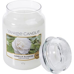 YANKEE CANDLE by Yankee Candle - CAMELLIA BLOSSOM SCENTED LARGE JAR