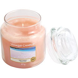 YANKEE CANDLE by Yankee Candle - PINK SANDS SCENTED MEDIUM JAR