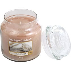 YANKEE CANDLE by Yankee Candle - WARM CASHMERE SCENTED MEDIUM JAR