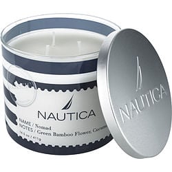 NAUTICA NOMAD GREEN BAMBOO & CUCUMBER by Nautica - CANDLE