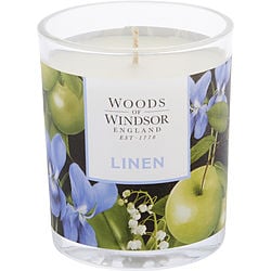 WOODS OF WINDSOR LINEN by Woods of Windsor - SCENTED CANDLE