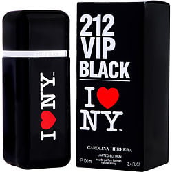 212 VIP BLACK I LOVE NY by Carolina Herrera - EAU DE PARFUM SPRAY
