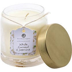 WHITE CURRANT & JASMINE by Northern Lights - SCENTED SOY GLASS CANDLE