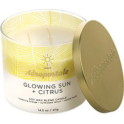 AEROPOSTALE GLOWING SUNG & CITRUS by Aeropostale - SCENTED CANDLE