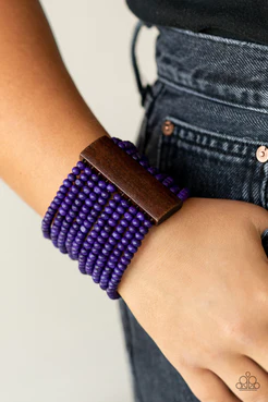 Waikiki Wonderland - Purple Bracelet