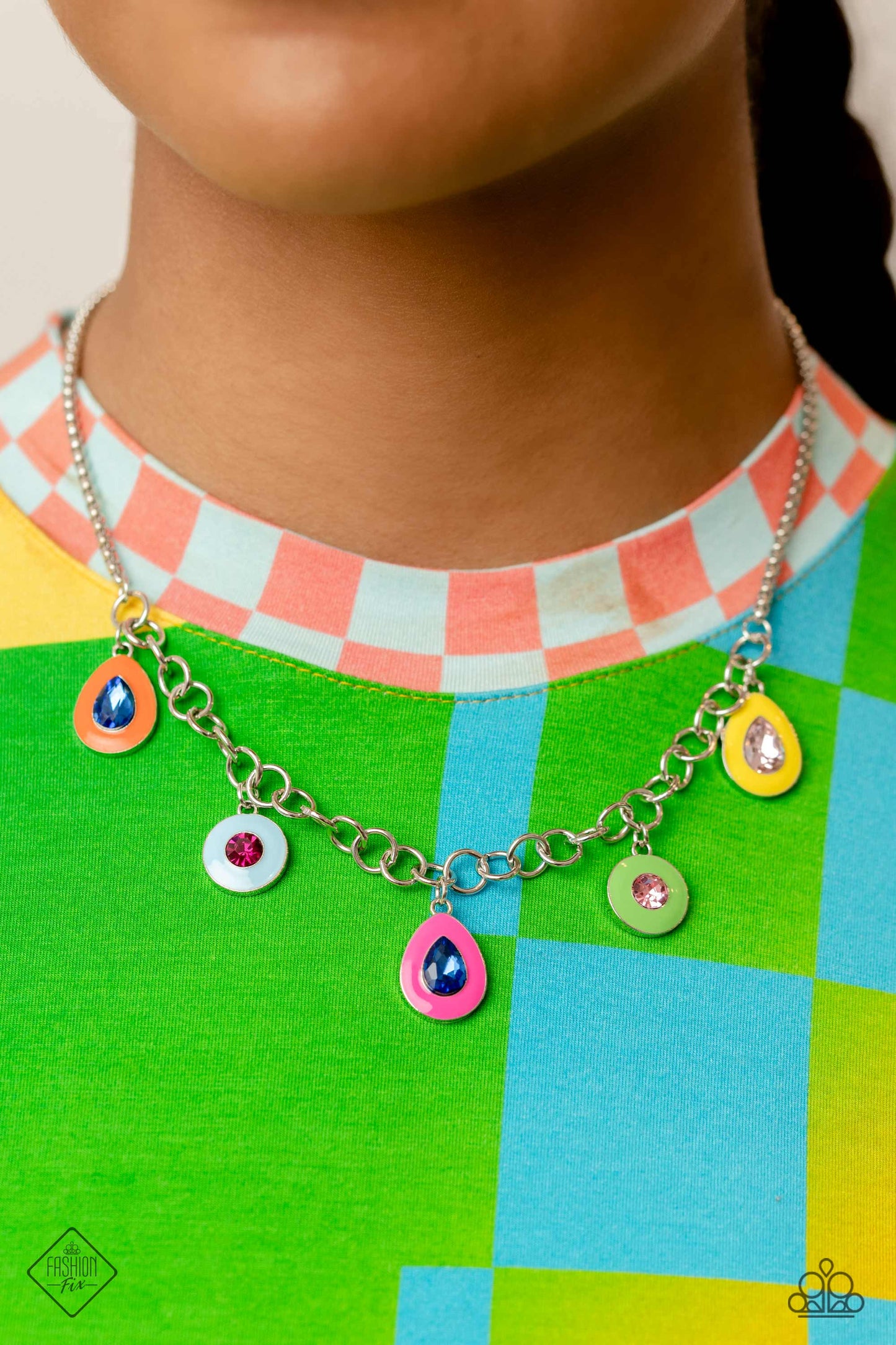 Colorblock Craze - Multi Necklace