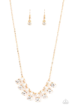Dashingly Duchess - Gold Necklace