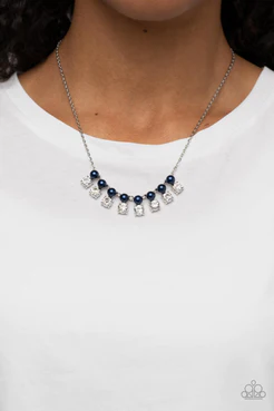 Dashingly Duchess - Blue Necklace