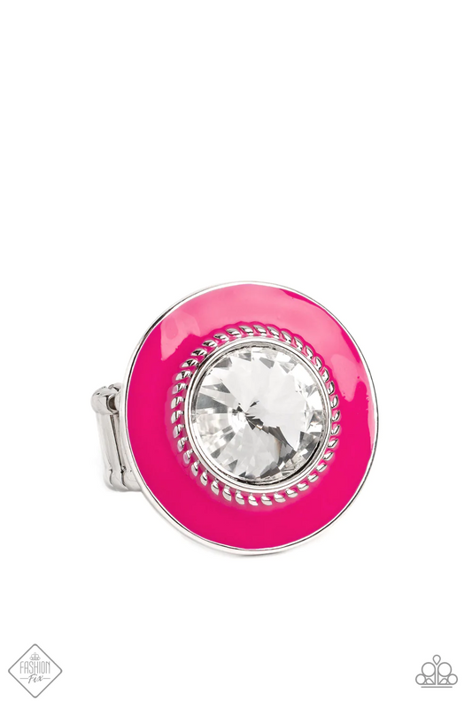 Ladylike Levity - Pink Ring