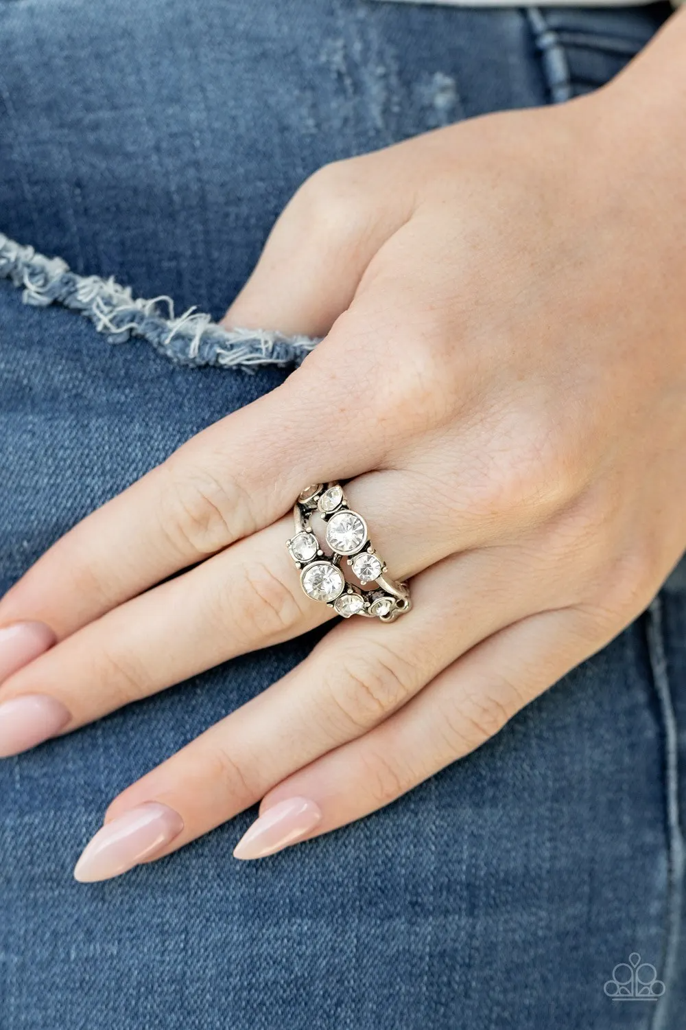 Interstellar Fashion - Silver bling Ring