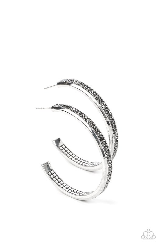 Flash Freeze - Silver Earrings