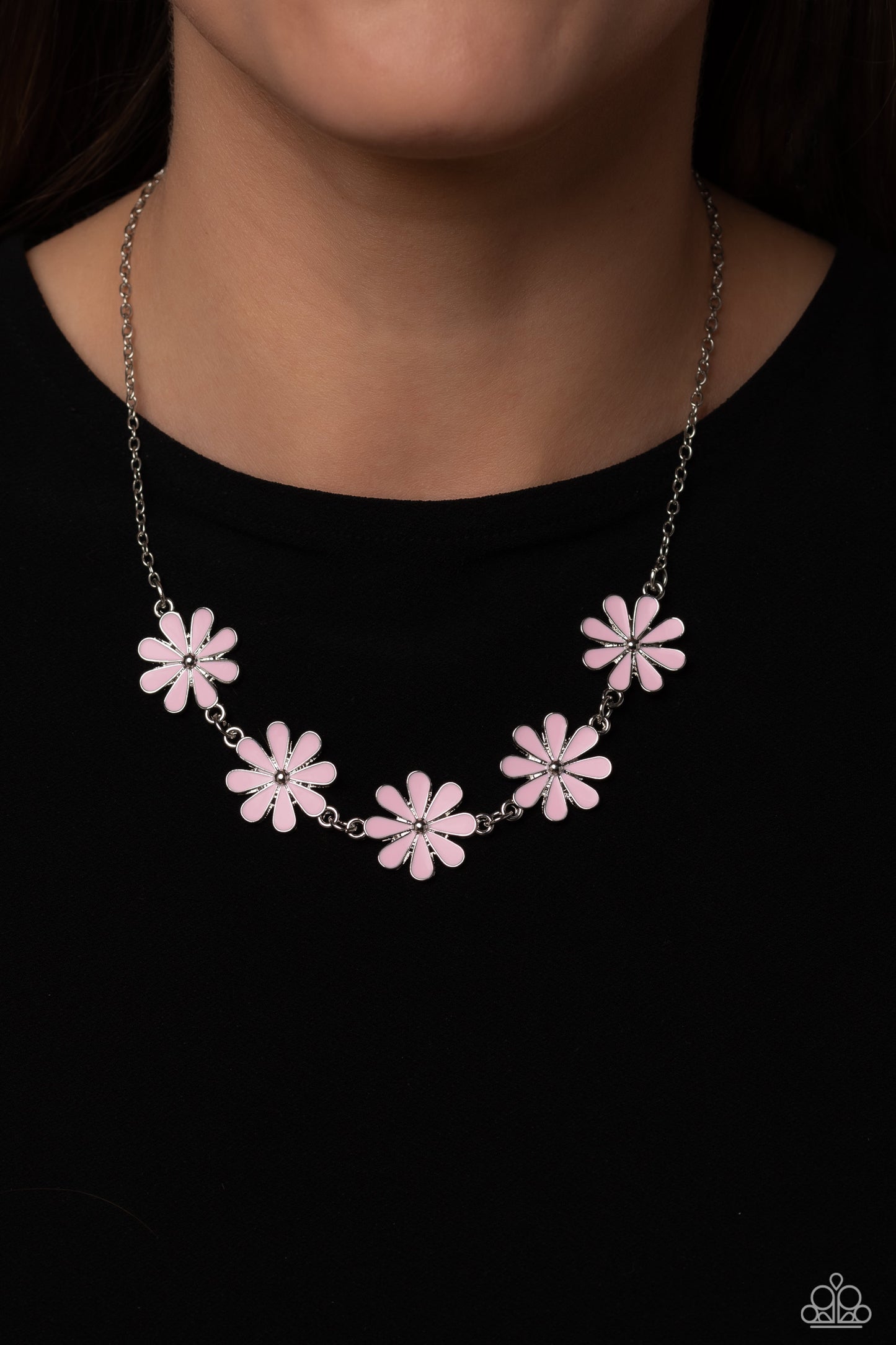 Flora Fantasy - Pink Necklace