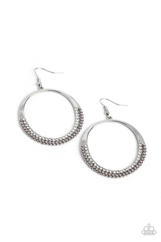 Material PEARL - Silver Earrings