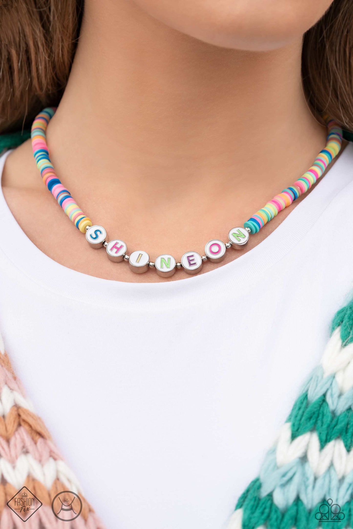 Psychedelic Glow - Multi Necklace
