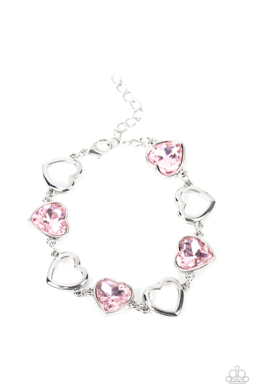 Sentimental Sweethearts - Pink Bracelets