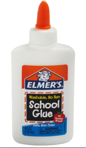 Elmer's Washable School Glue, 4 oz, Liquid, EA