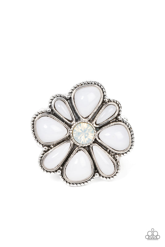 Meadow Mystique - White Ring