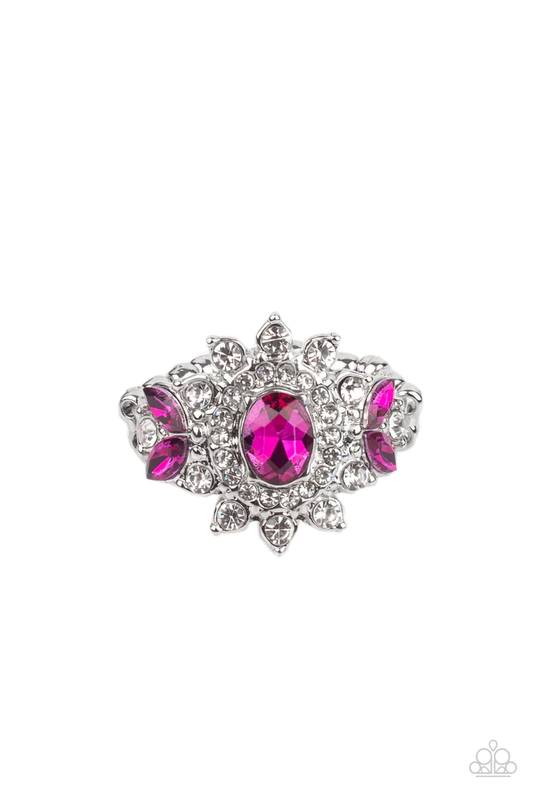 The Princess and the FROND - Pink Silver Ring