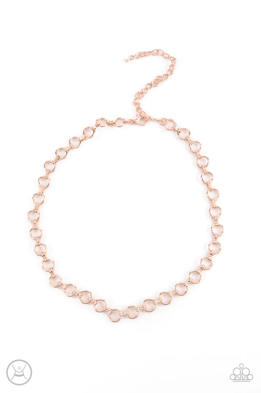 INSTA CONNECTION - ROSE GOLD Chocker Necklace